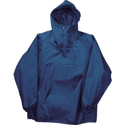トラスコ中山 TRUSCO ポリエステルヤッケ 4Lサイズ ネイビー(ご注文単位1着)【直送品】