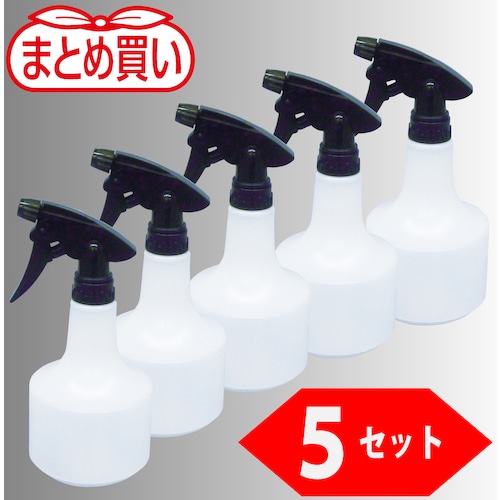 トラスコ中山 TRUSCO まとめ買い エコノミースプレーガン 500ml 5個セット(ご注文単位1個)【直送品】