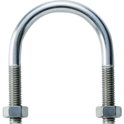 トラスコ中山 TRUSCO SGP用Uボルト SUS304 呼び径32A ねじ径M8(ご注文単位1個)【直送品】