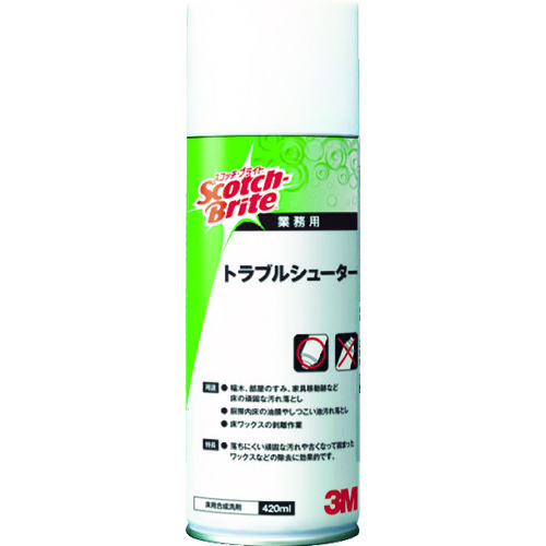トラスコ中山 3M スコッチ・ブライト トラブルシューター 420ml T/SHOOTER(ご注文単位1本)【直送品】
