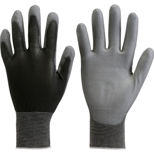 トラスコ中山 TRUSCO ウレタンフィット手袋 黒 Lサイズ(ご注文単位1組)【直送品】
