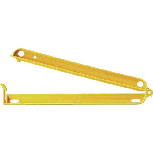 トラスコ中山 TRUSCO 大口袋用クリップ(留め幅220mm・厚手袋用) 黄 1個入(ご注文単位1個)【直送品】