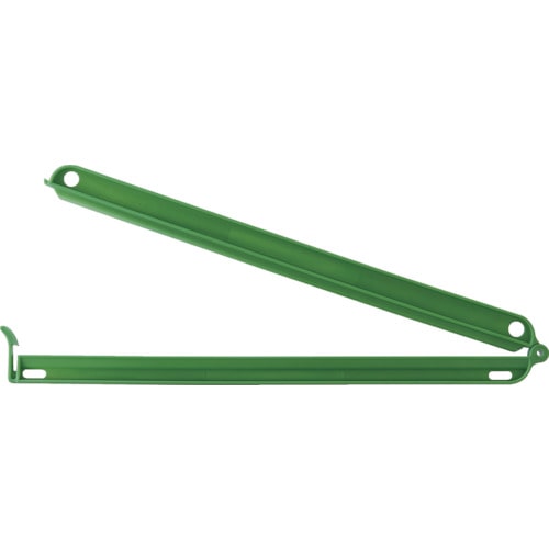 トラスコ中山 TRUSCO 大口袋用クリップ(留め幅320mm) 緑 1個入(ご注文単位1個)【直送品】
