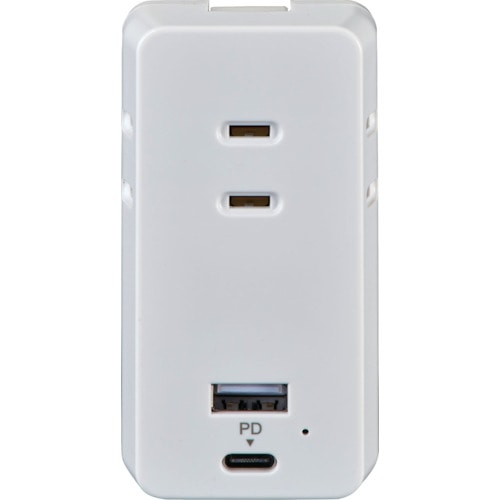 トラスコ中山 ELPA USBタップPD20W(ご注文単位1個)【直送品】