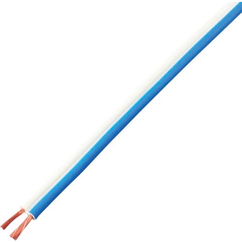 トラスコ中山 KYОWA スピーカーコード VFF 0.75SQ 10M 青/白(ご注文単位 1巻)【直送品】