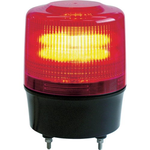 トラスコ中山 NIKKEI ニコトーチ120 VL12R型 LEDワイド電源 100-200V 赤(ご注文単位 1台)【直送品】