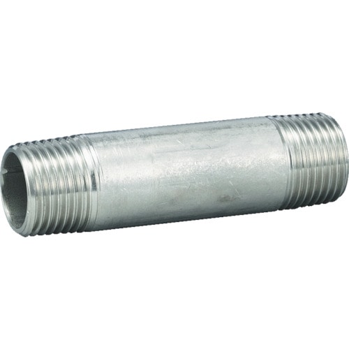 トラスコ中山 フローバル ねじ込み管継手 両長ニップル(ステンレス316TP) 04114909 呼び径(A)20/呼び径(B)3/4(ご注文単位 1個)【直送品】
