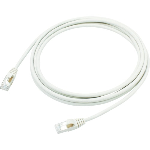 トラスコ中山 3M シールドイーサネットケーブル Cat5e対応 FTPタイプ 1m(ご注文単位 1本)【直送品】