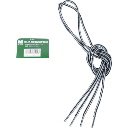 トラスコ中山 ミドリ安全 作業靴用紐 6穴用 334-9781(ご注文単位 1足)【直送品】