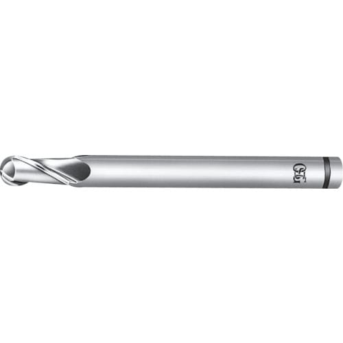 トラスコ中山 OSG ハイスボールエンドミル XPM2刃 ボール半径5mm 刃長18mm 89220(ご注文単位 1本)【直送品】