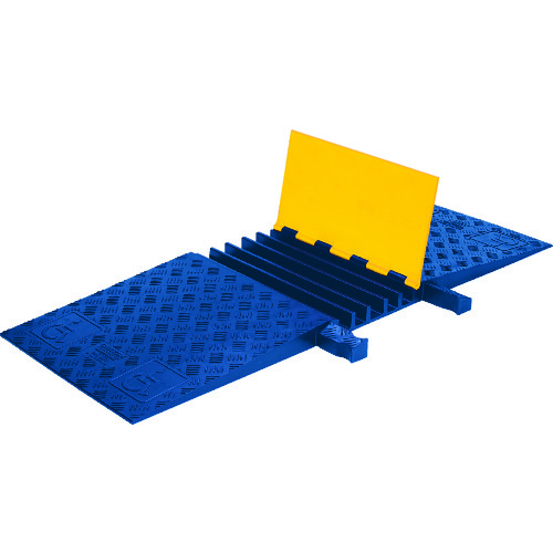 トラスコ中山 CHECKERS イエロージャケット ケーブルプロテクター ADA(ご注文単位 1本)【直送品】
