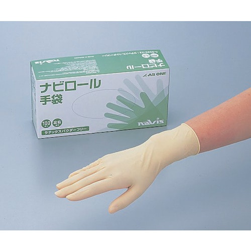 トラスコ中山 AS ナビロール手袋 S(100枚入) 355-9325 (ご注文単位1箱) 【直送品】