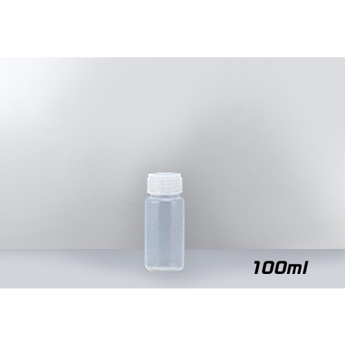 トラスコ中山 コクゴ PFAボトル 広口 100ml 580-5257 (ご注文単位1本) 【直送品】