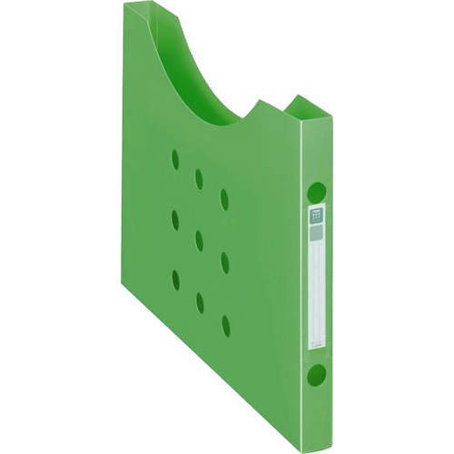 トラスコ中山 ライオン ボックスファイルBF-12n グリーン 495-5497 (ご注文単位1冊) 【直送品】