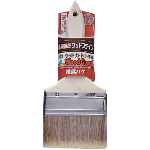トラスコ中山 アサヒペン 油性木部用推奨ハケ 100MM WBP-100 561-9383 (ご注文単位1本) 【直送品】
