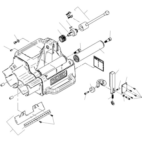 トラスコ中山 RIDGID 高速管端処理機用パーツ ワッシャー F/1224 788-1631 (ご注文単位1パック) 【直送品】