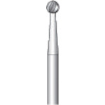 トラスコ中山 ナカニシ 精密スチールカッター （12本入） 球 刃径2.7mm 刃長2.7mm 829-3256  (ご注文単位1パック) 【直送品】