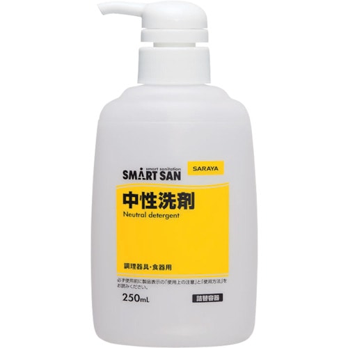 トラスコ中山 サラヤ 中性洗剤用詰替容器 250mL 363-4810 (ご注文単位1本) 【直送品】