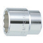 トラスコ中山 ミトロイ 3/4 スペアソケット (12P) 30mm 817-4720 (ご注文単位1個) 【直送品】