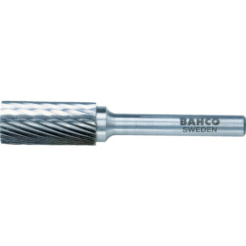 トラスコ中山 バーコ 超硬バー 円筒エンド刃 シングルカット 刃径8mm 413-4249  (ご注文単位1本) 【直送品】