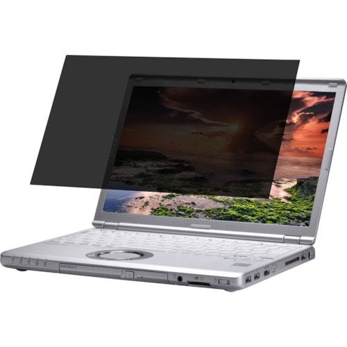 トラスコ中山 バッファロー 覗き見防止フィルター/10.1インチ レッツノート用 452-5617 (ご注文単位1個) 【直送品】
