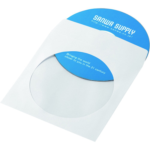 トラスコ中山 SANWA DVD・CDペーパースリーブケース 201-0367 (ご注文単位1セット) 【直送品】