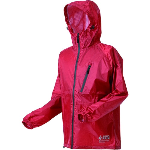 トラスコ中山 喜多 スーパーライトレインウェア 超軽量 No1710 レッド(霜降り柄) LL 235-5634 (ご注文単位1着) 【直送品】