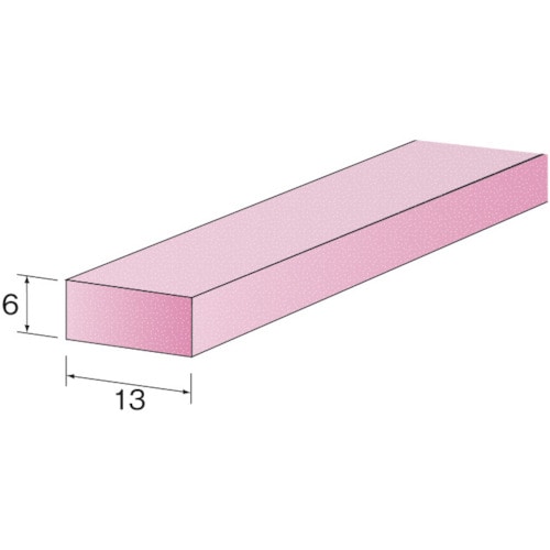 トラスコ中山 ミニモ ピンクストーン PA#120 6×13mm (10個入) 852-9179 (ご注文単位1袋) 【直送品】