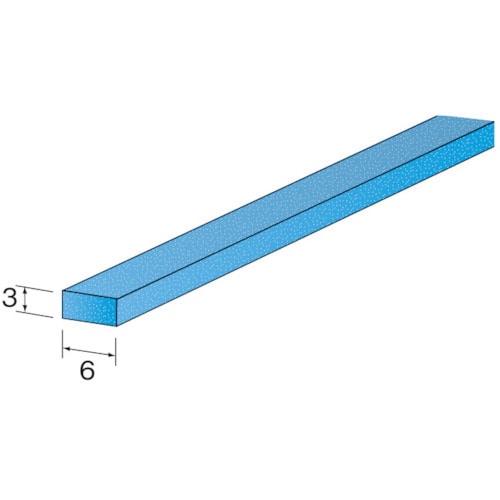 トラスコ中山 ミニモ ブルーストーン WA#120 3×6mm (10個入) 852-9195 (ご注文単位1袋) 【直送品】
