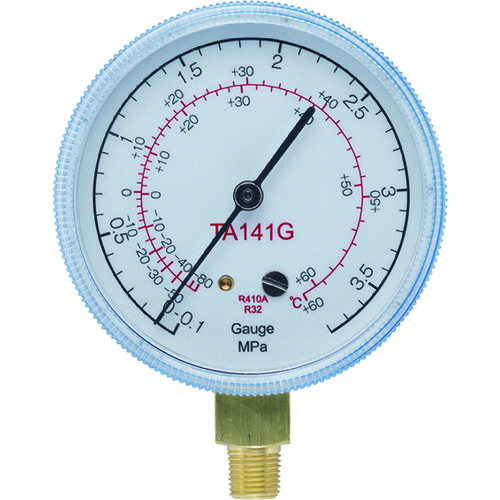 トラスコ中山 タスコ 圧力計R32/R410A 104-5993 (ご注文単位1個) 【直送品】