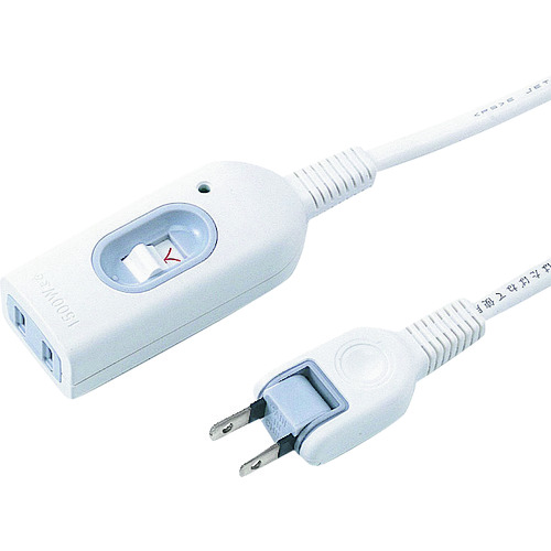 トラスコ中山 SANWA 中間スイッチ付延長コード 203-4118  (ご注文単位1本) 【直送品】