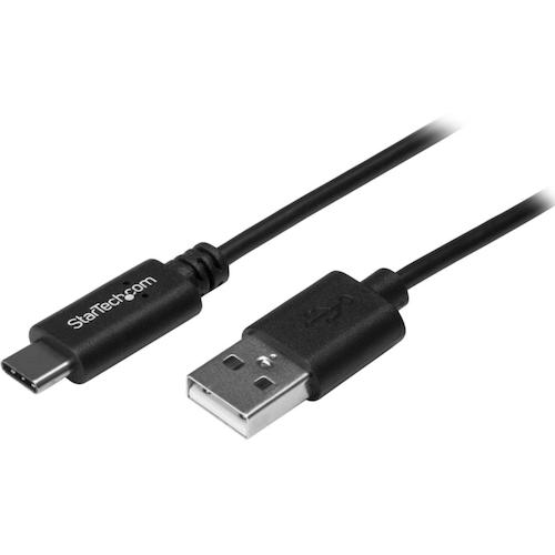 トラスコ中山 スターテック USB 2.0ケーブル/4m/Type-A - Type-C/480Mbps/オス-オス/ブラック/タイプC - A 538-8116 (ご注文単位1袋) 【直送品】