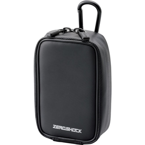 トラスコ中山 エレコム デジタルカメラケース ZEROSHOCK Mサイズ ブラック 829-2176 (ご注文単位1個) 【直送品】