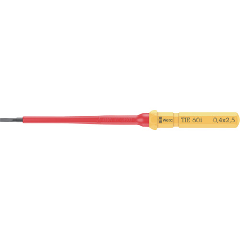Wera クラフトフォームVDE電気工事用交換用絶縁ブレード マイナス2.5X157 1本(ご注文単位1本)【直送品】