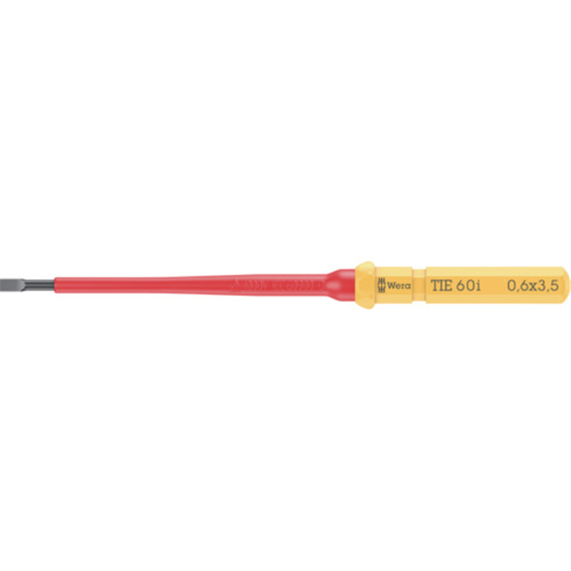 Wera クラフトフォームVDE電気工事用交換用絶縁ブレード マイナス3.5X157 1本(ご注文単位1本)【直送品】