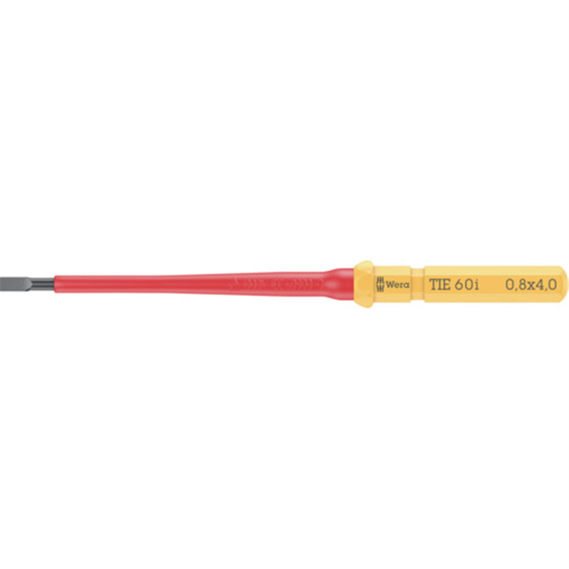 Wera クラフトフォームVDE電気工事用交換用絶縁ブレード マイナス4.0X157 1本(ご注文単位1本)【直送品】