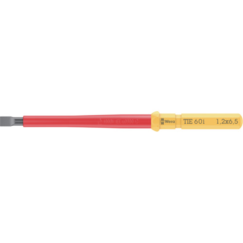 Wera クラフトフォームVDE電気工事用交換用絶縁ブレード マイナス6.5X157 1本(ご注文単位1本)【直送品】