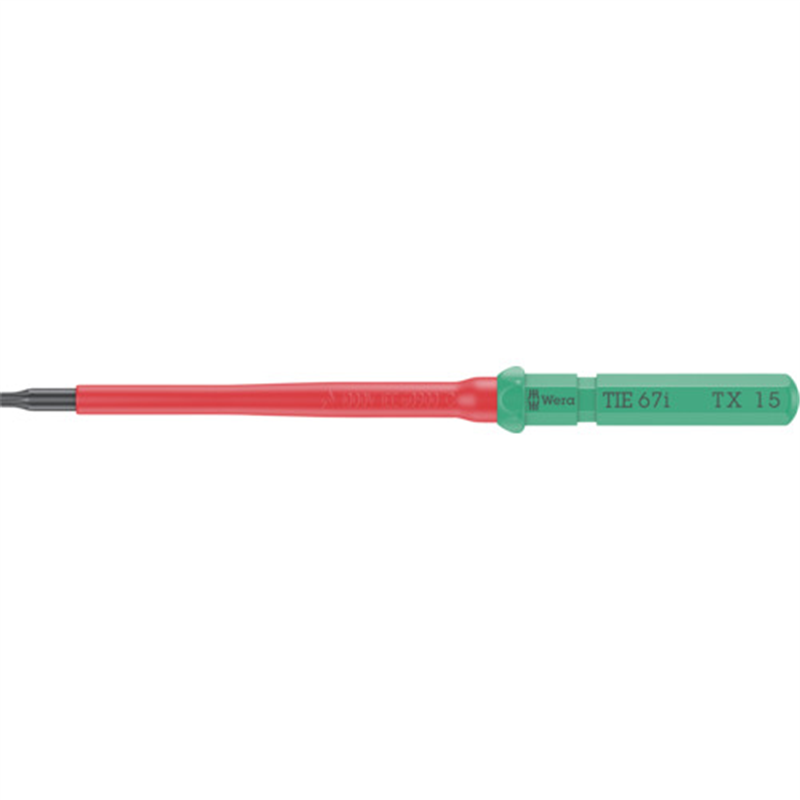Wera クラフトフォームVDE電気工事用交換用絶縁ブレード トルクス15X158 1本(ご注文単位1本)【直送品】
