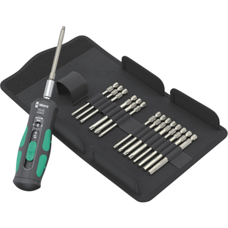 Wera 7515/16 差替式クラフトフォームセーフトルクドライバー スピード 汎用セット1 1セット（ご注文単位1セット）【直送品】