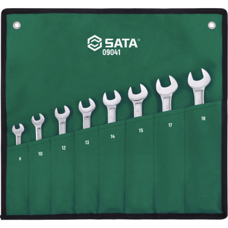 SATA コンビネーションラチェットレンチセット(8点) 1セット(ご注文単位1セット)【直送品】