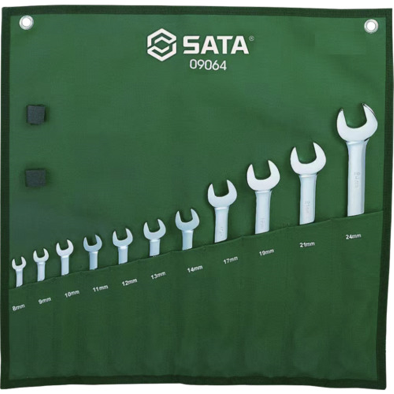 SATA コンビネーションレンチセット(11点) 1セット(ご注文単位1セット)【直送品】