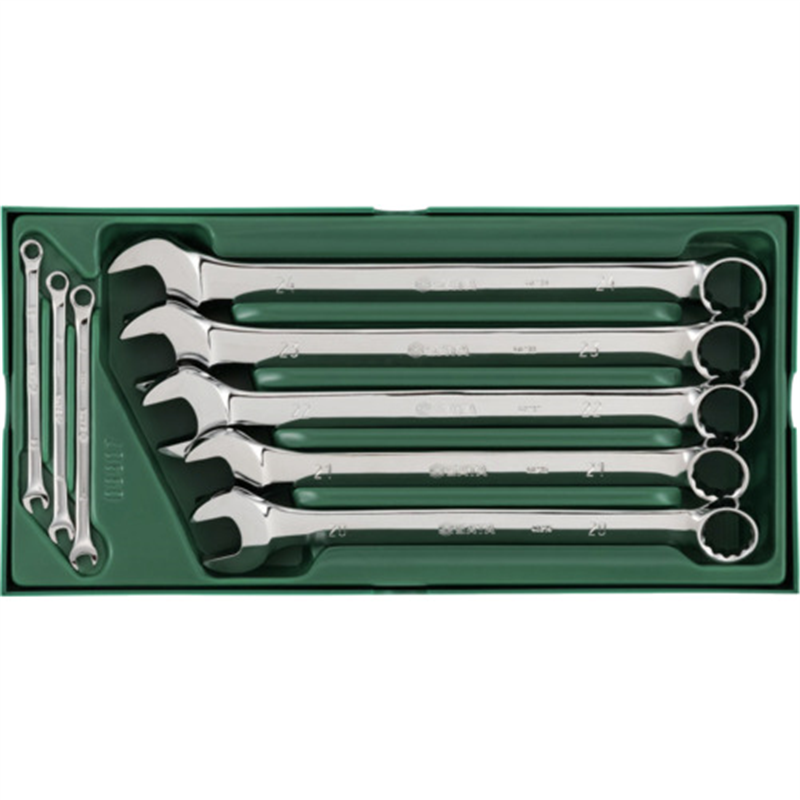 SATA コンビネーションレンチセット(8点) 1セット(ご注文単位1セット)【直送品】