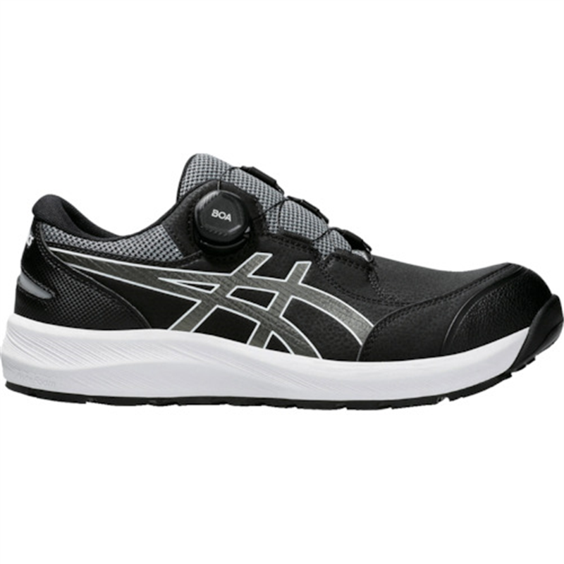 ASICS ウィンジョブCP309 BOA ブラックXガンメタル 24.5cm 1足（ご注文単位1足）【直送品】