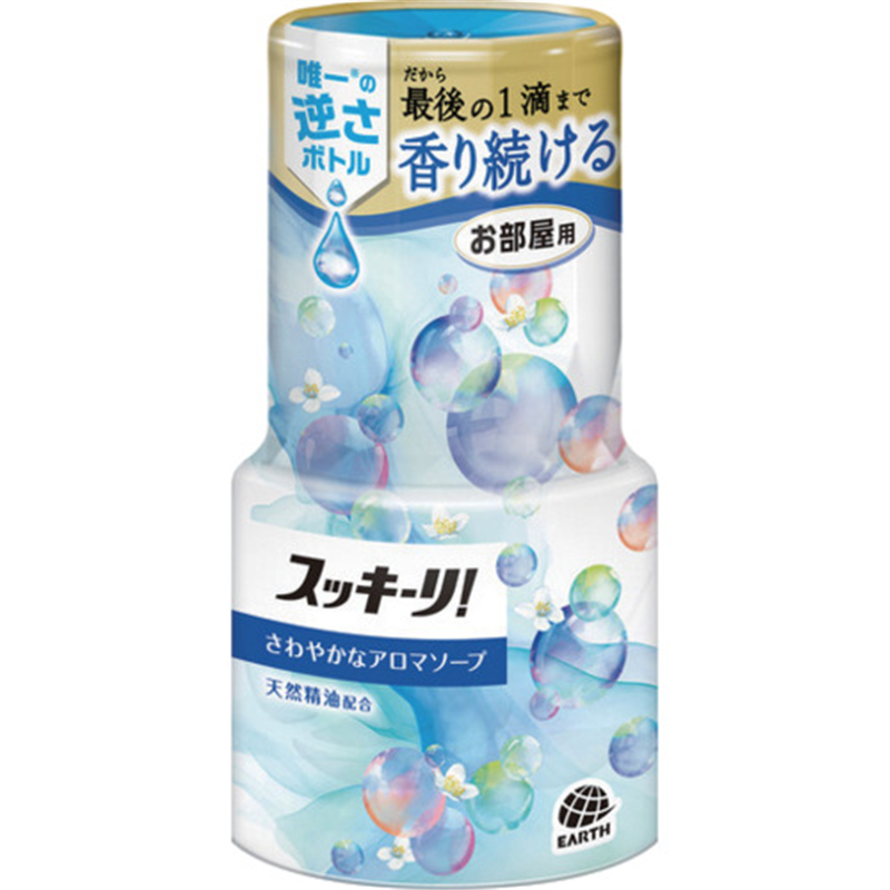 アース スッキーリ!お部屋用さわやかなアロマソープ 1個（ご注文単位1個）【直送品】