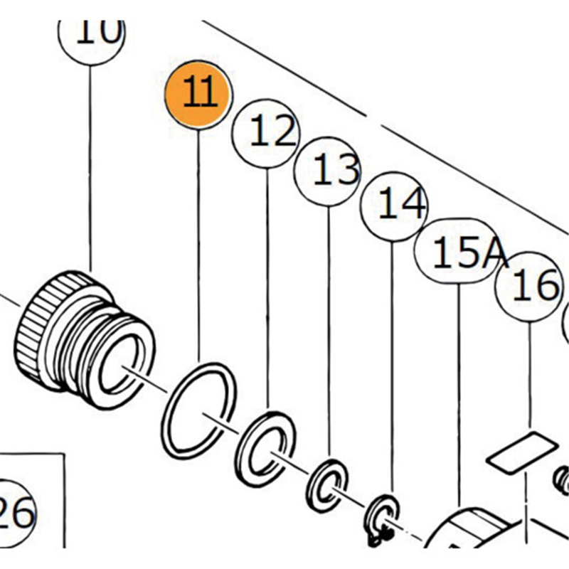 HiKOKI Oリング(S-32) 1個(ご注文単位1個)【直送品】