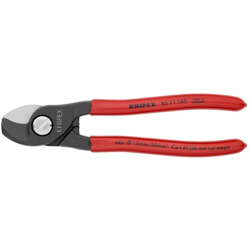 KNIPEX ケーブルカッター プラスチックハンドル 165mm(SB店頭展示パッケージ仕様) 1丁(ご注文単位1丁)【直送品】