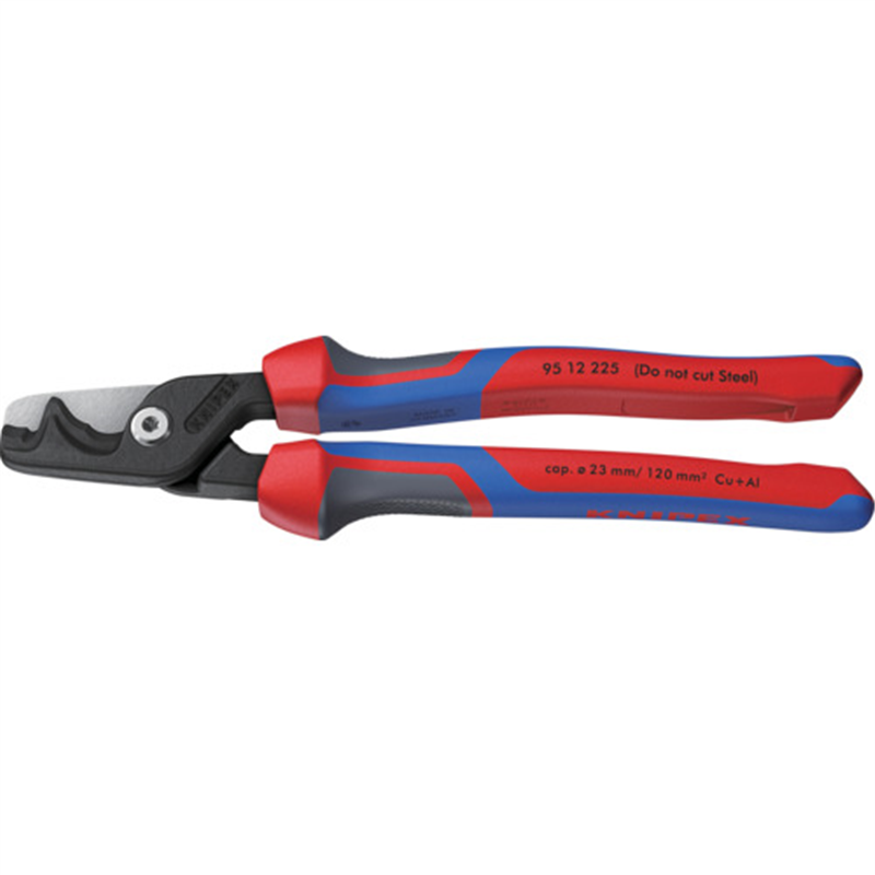 KNIPEX ステップカットXL ケーブルカッター 225mm コンフォートハンドル 1丁(ご注文単位1丁)【直送品】