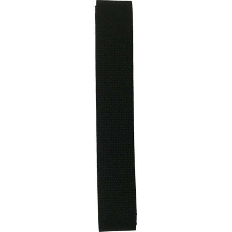 ユタカメイク ベルト 平ベルトアクリルカラー 巾30mm×3m ブラック 1個（ご注文単位1個）【直送品】