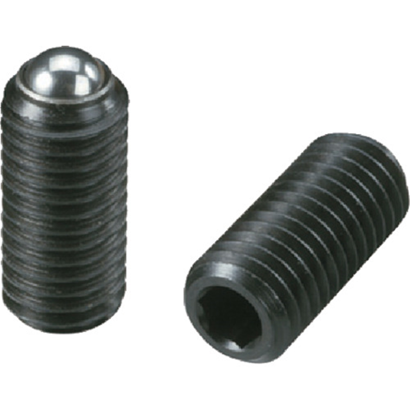 kipp 六角穴ボールプランジャー ねじ径M16×2.0 1個（ご注文単位1個）【直送品】