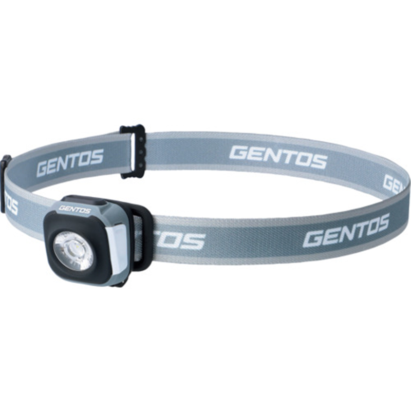 GENTOS LEDヘッドライト CPシリーズ 充電式アウトドア用 ウィンターグレー 360RWG 1台（ご注文単位1台）【直送品】